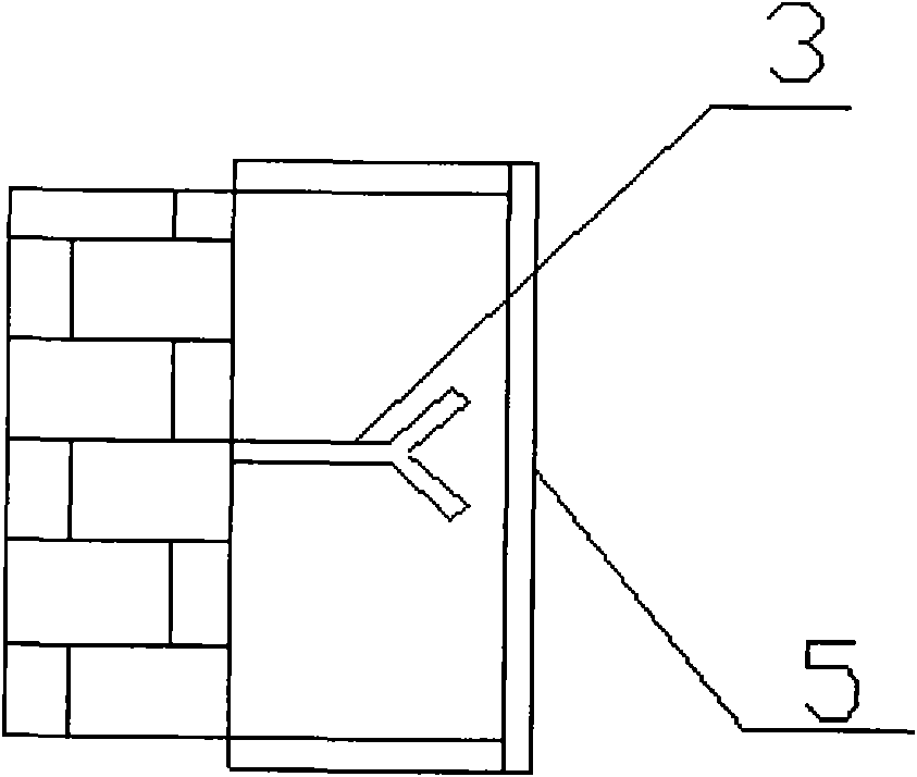 Integral casting construction process of dry quenching furnace