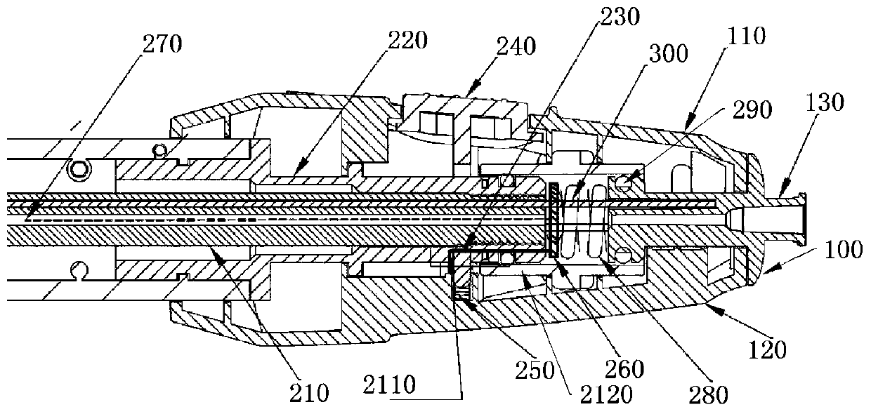 Valve decoupling mechanism and valve delivery device