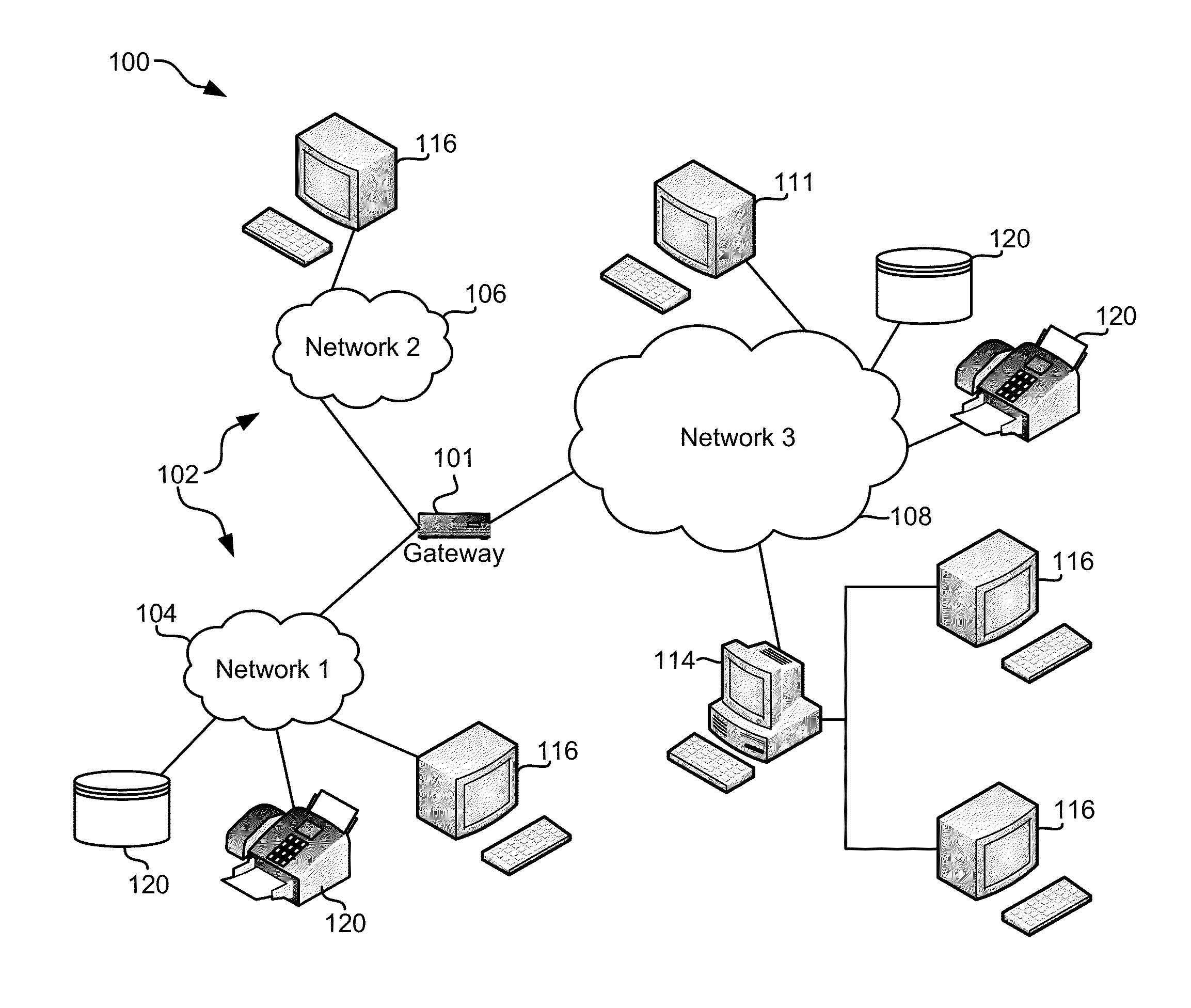 Self-routing multicast in a software defined network fabric