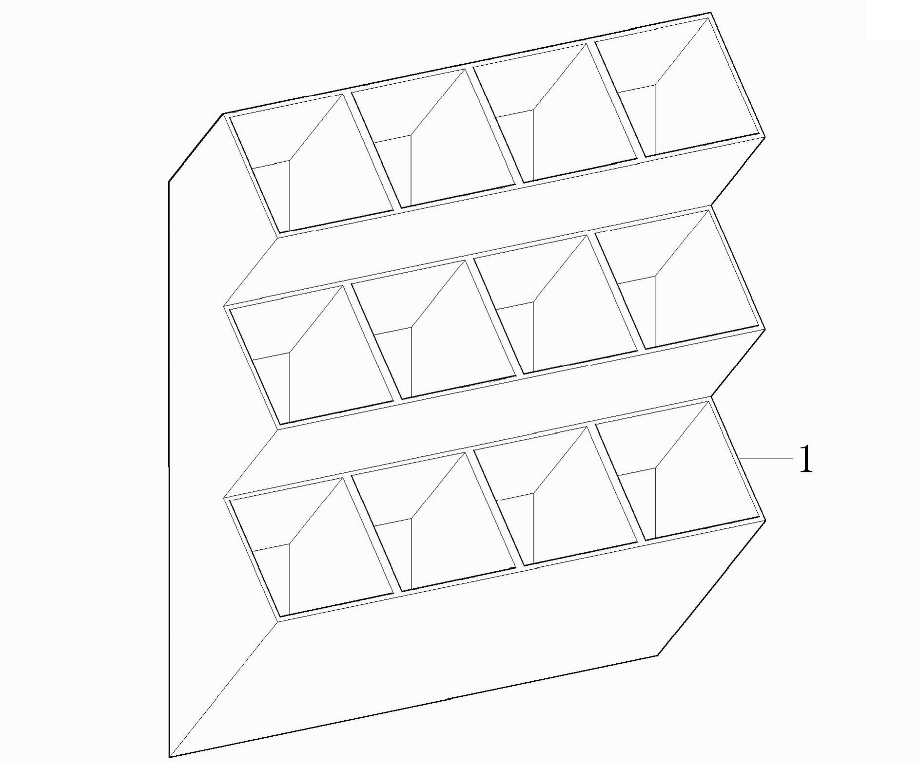 Cultivation container with stacked structure