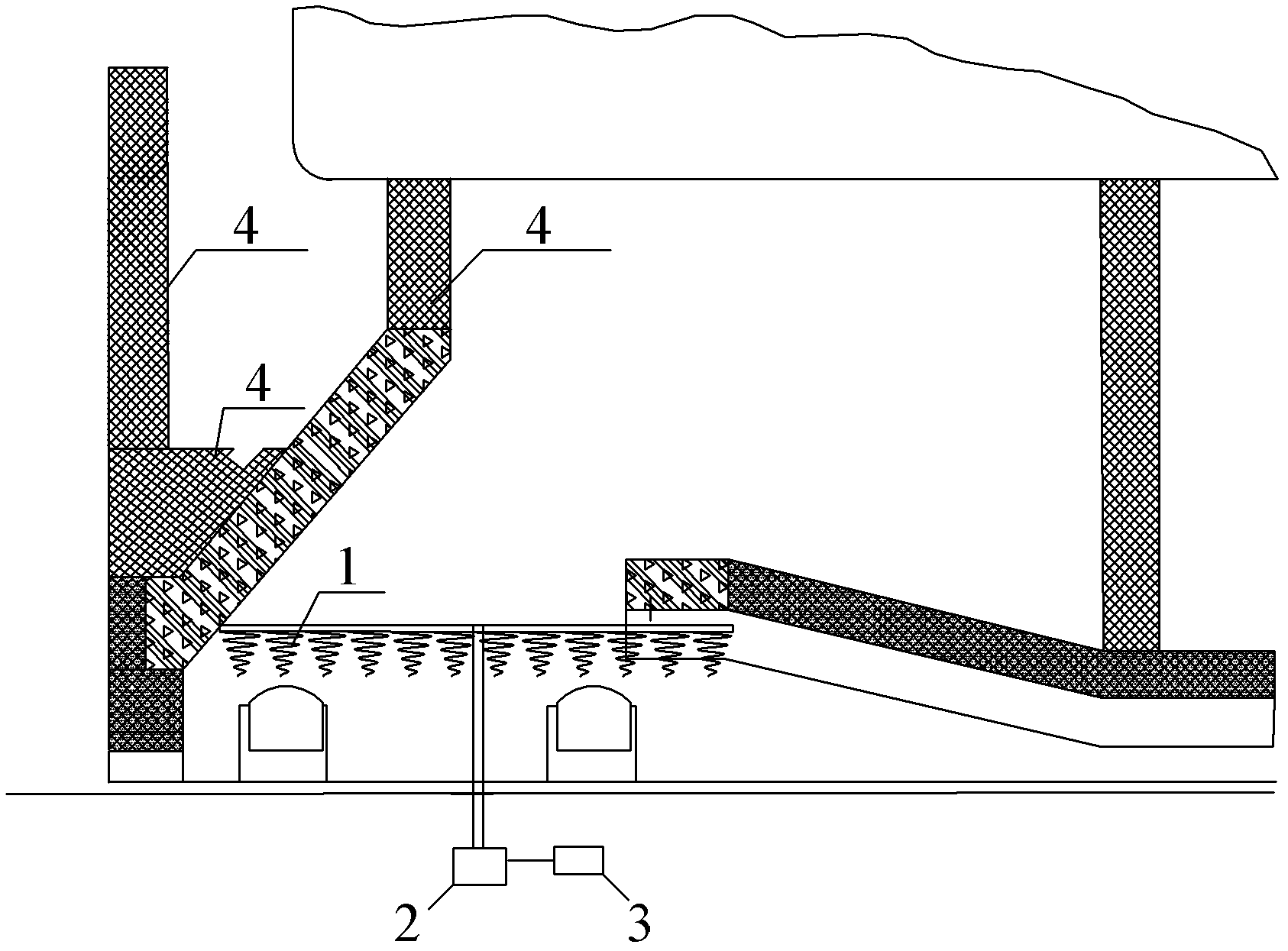 Energy saving system and method for clean burning of layer burning boiler