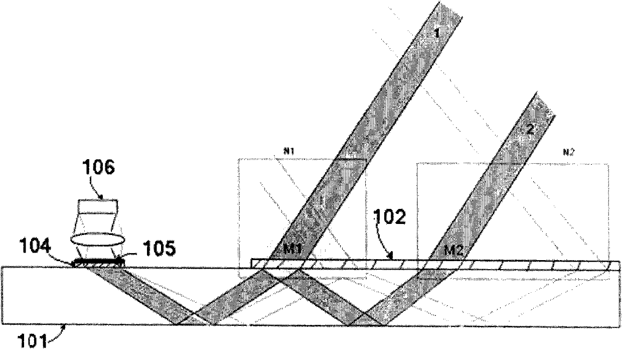 Ultra-thin wide spectrum holographic antenna