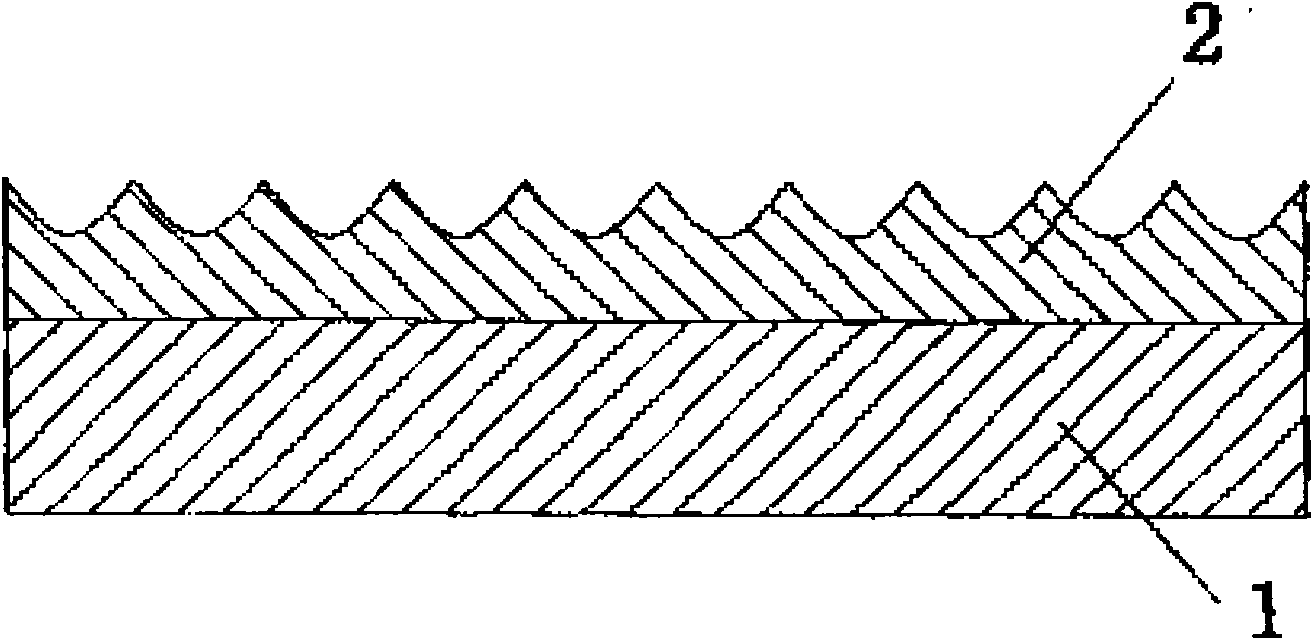 Method for preparing reinforced heat transfer surface of direct liquid cooling chip