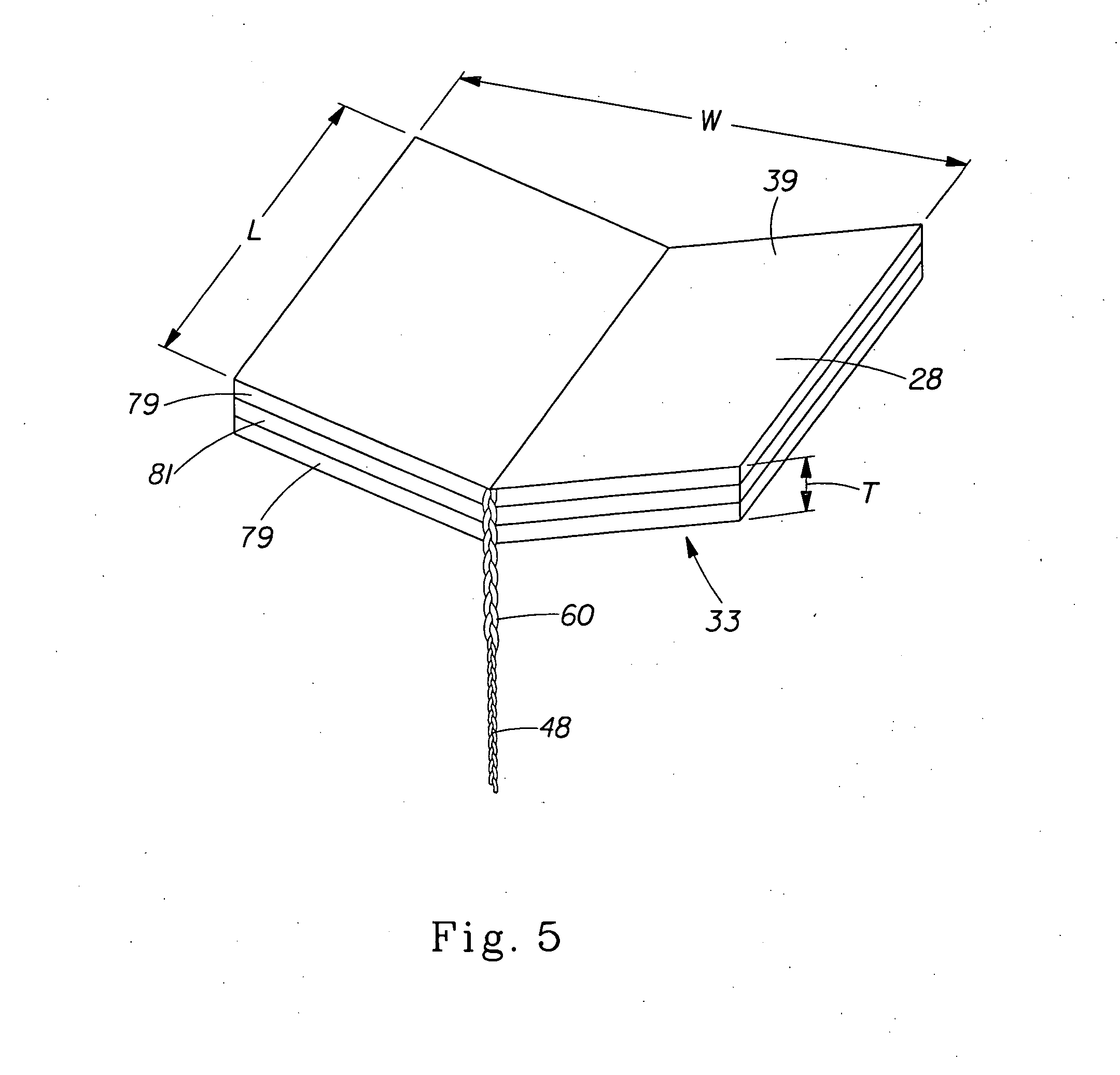 Protection tampon and method of making