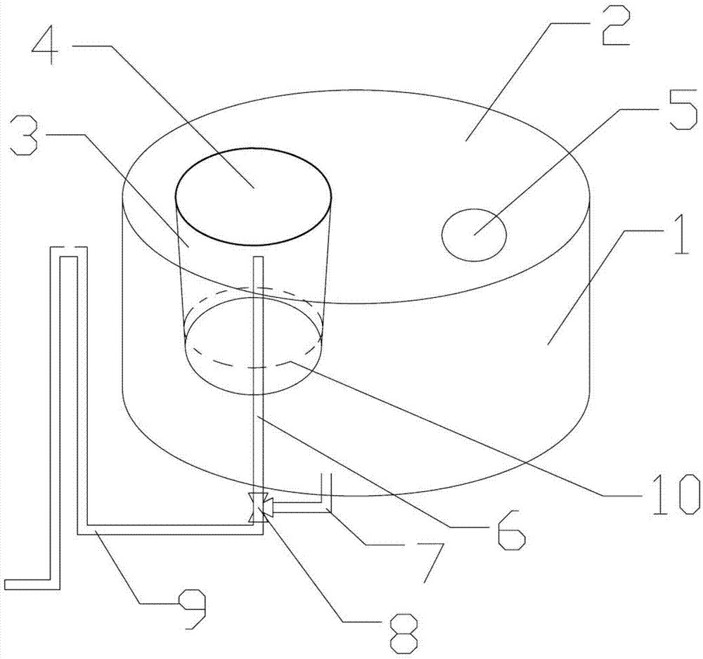 Exposure device for fish embryos and larva fish for long-term chronic toxicity tests