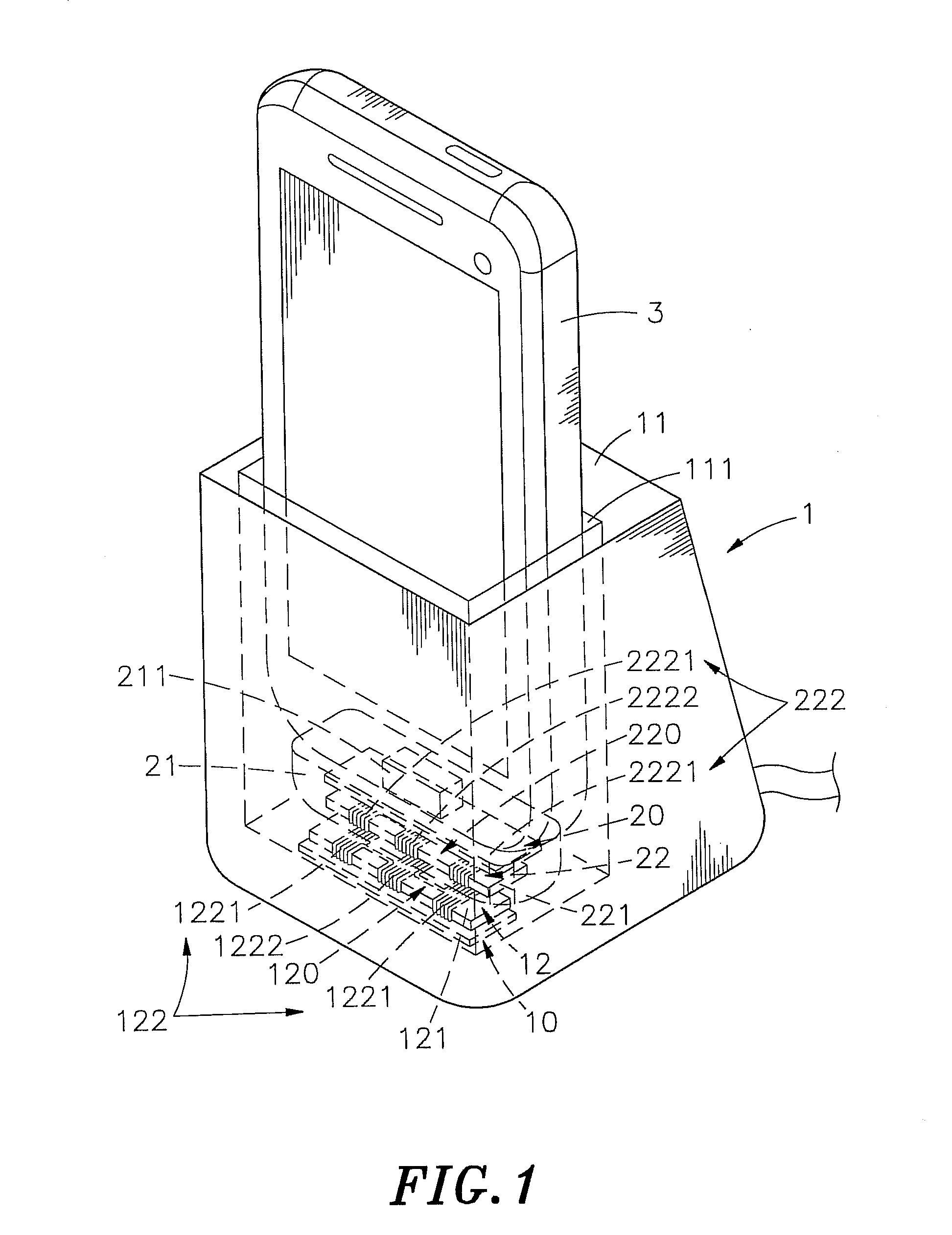 Slot-type induction charger