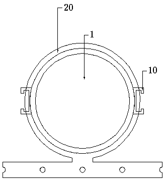 Prefabricated hollow tube device for hollow floor slab