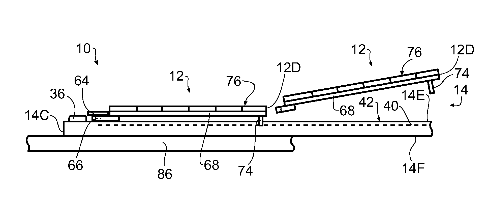 Solar roofing system