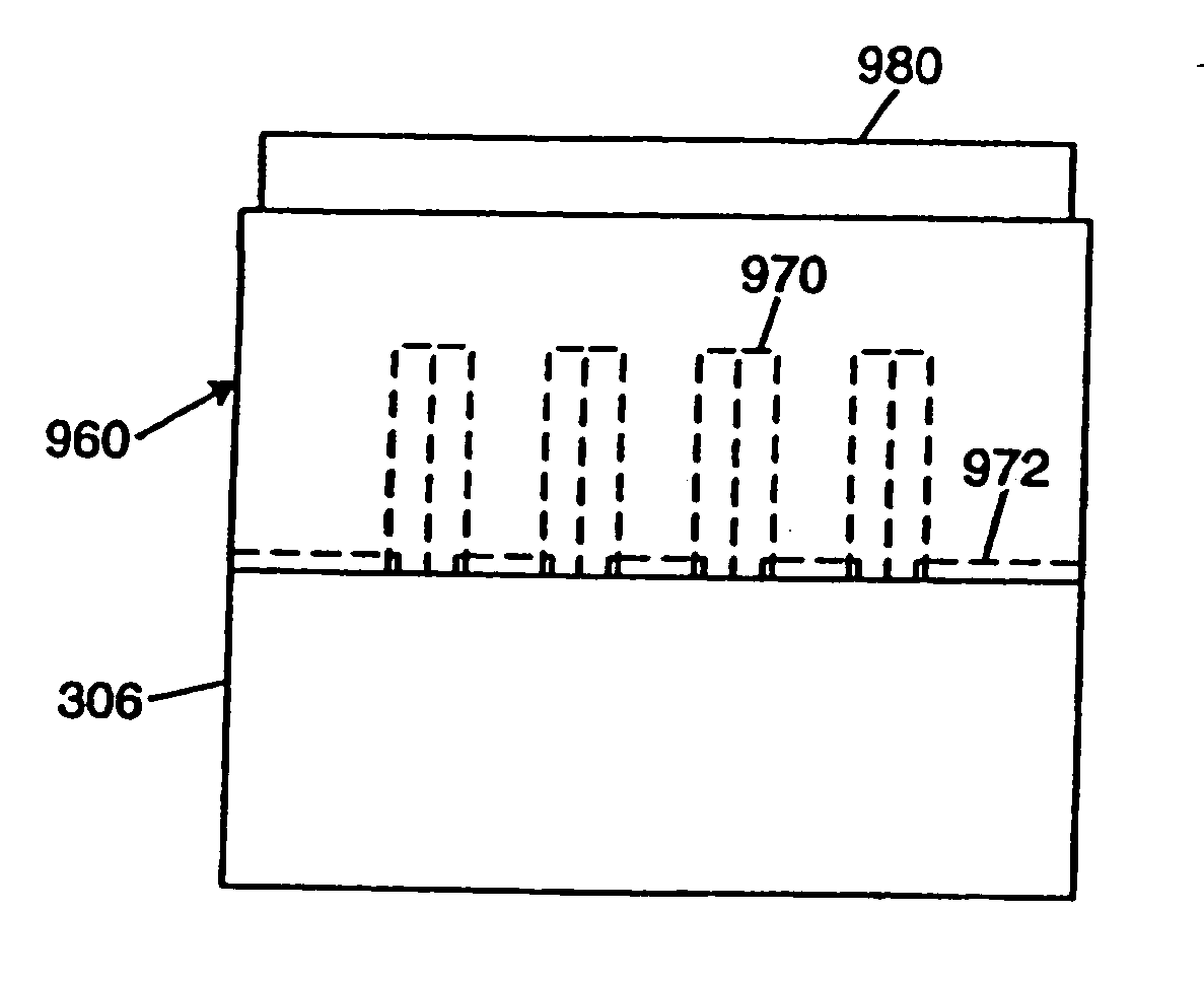 Mold for forming spacers for flat panel displays