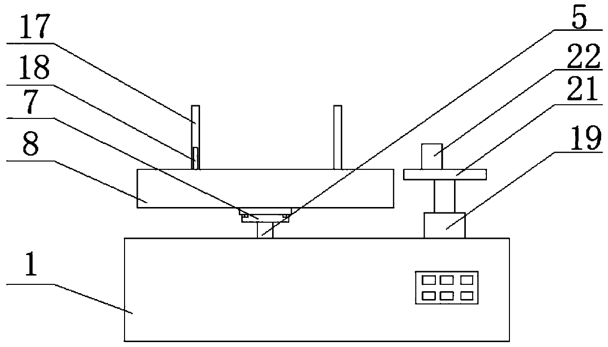 Finished data line winding device