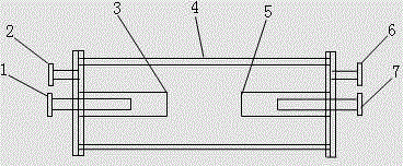 Method for producing furfuraldehyde from pentose solution by adopting impinging stream reactor