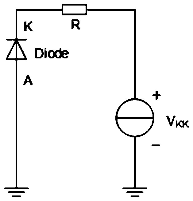 Reverse bias test sample protection method and device