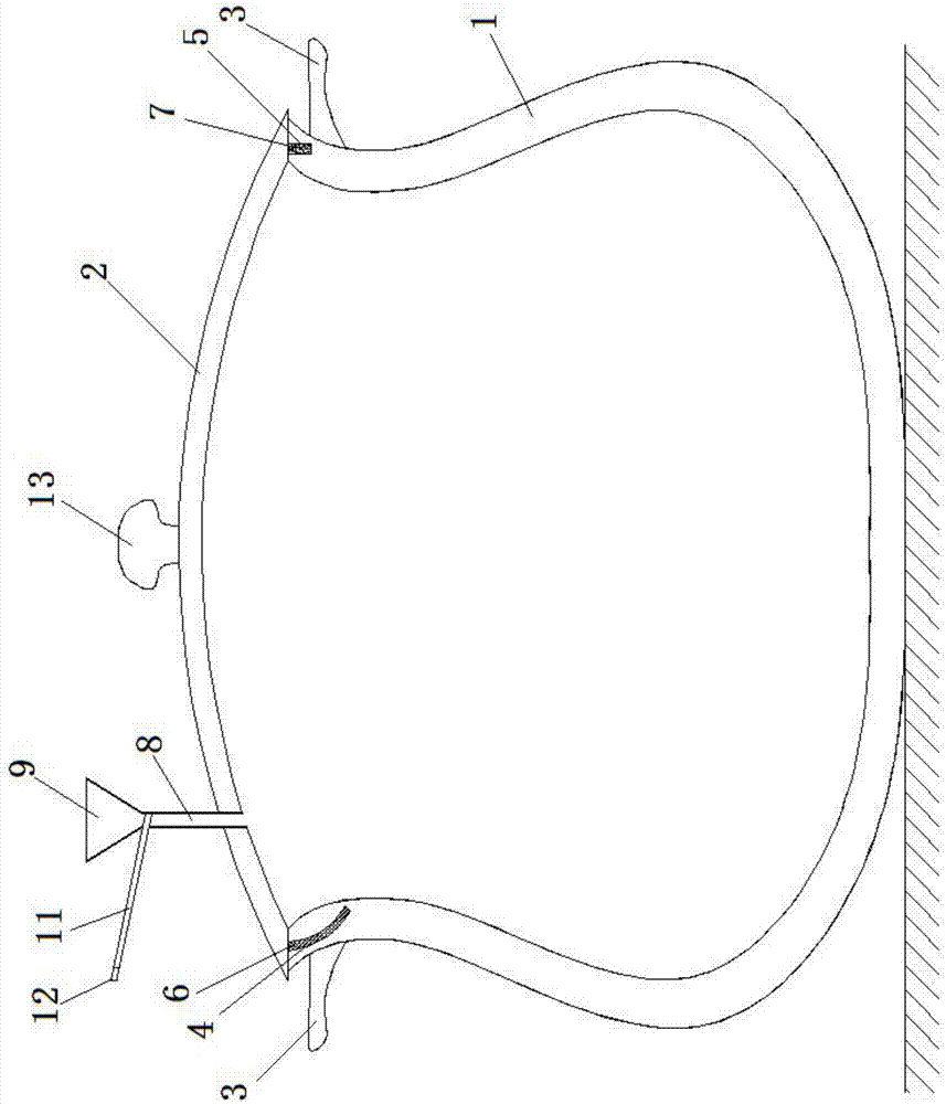 Ceramic pot structure