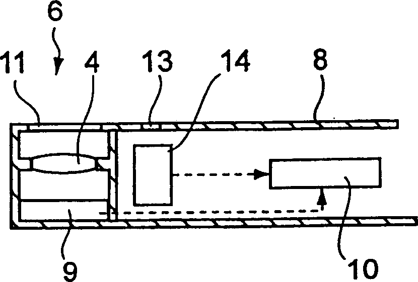 Diagnostic system and portable telephone device