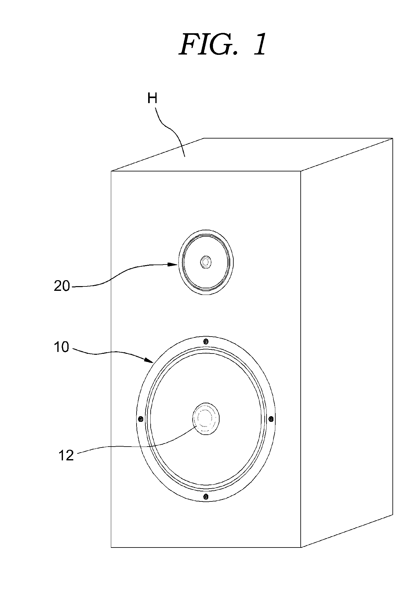 2-Way Speaker with Coaxial Effect