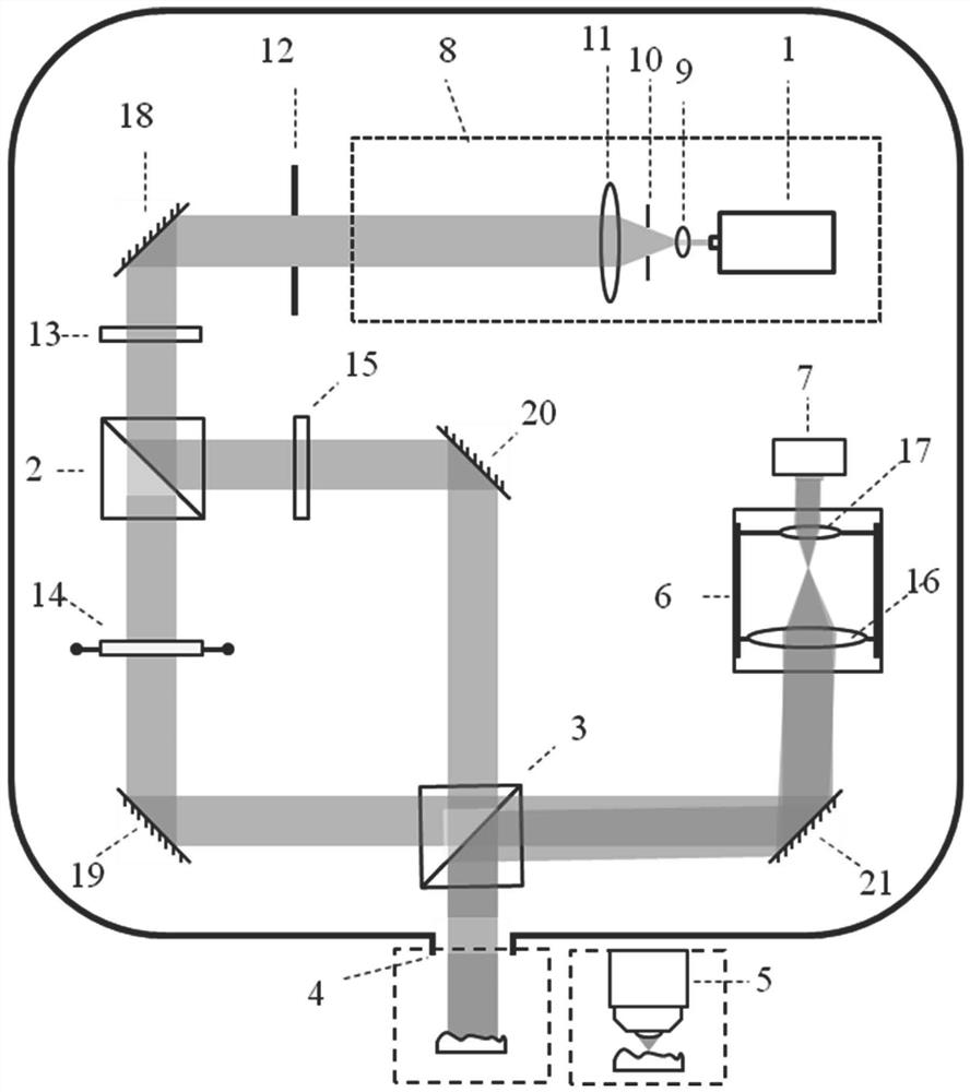 Digital holographic surface three-dimensional topography measurement system and imager