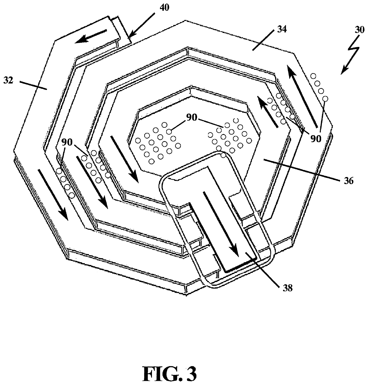 Parallel stacked inductor for high-Q and high current handling and method of making the same