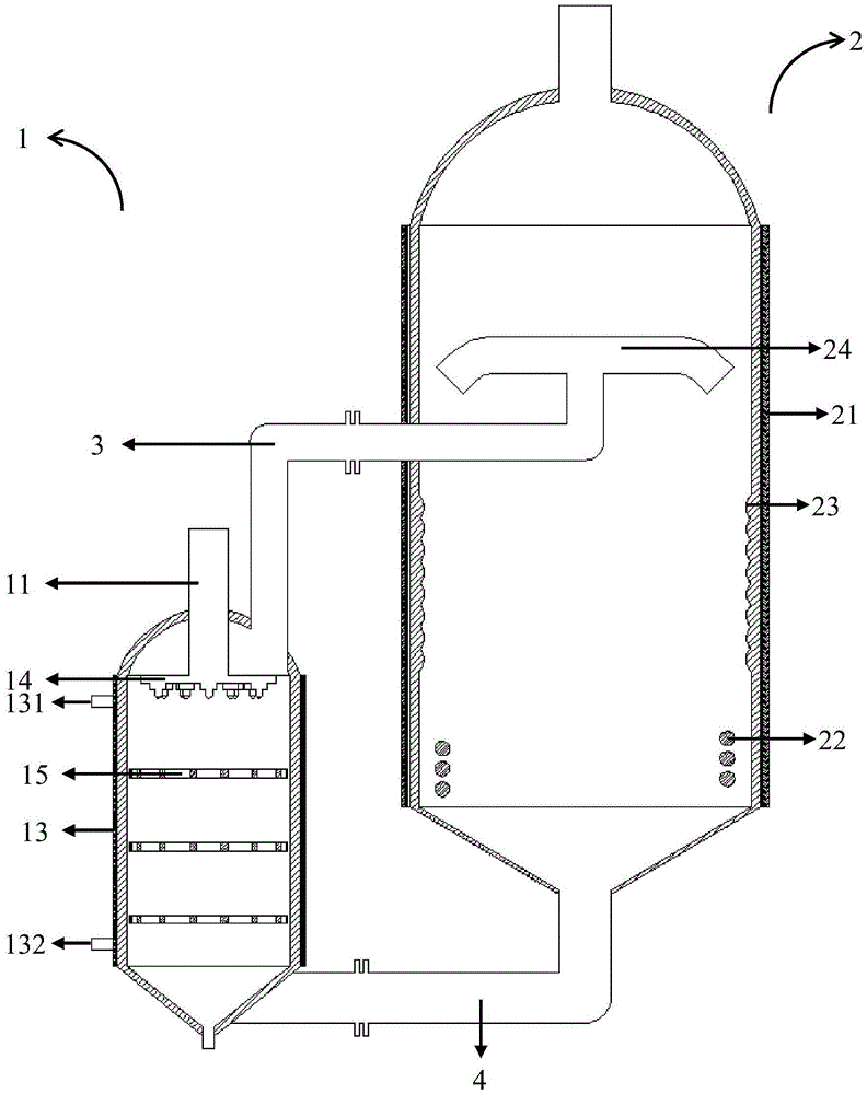 Efficient concentrator for powder production