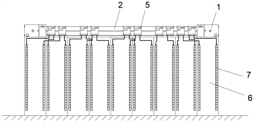 Double-loop intelligent rack bus system