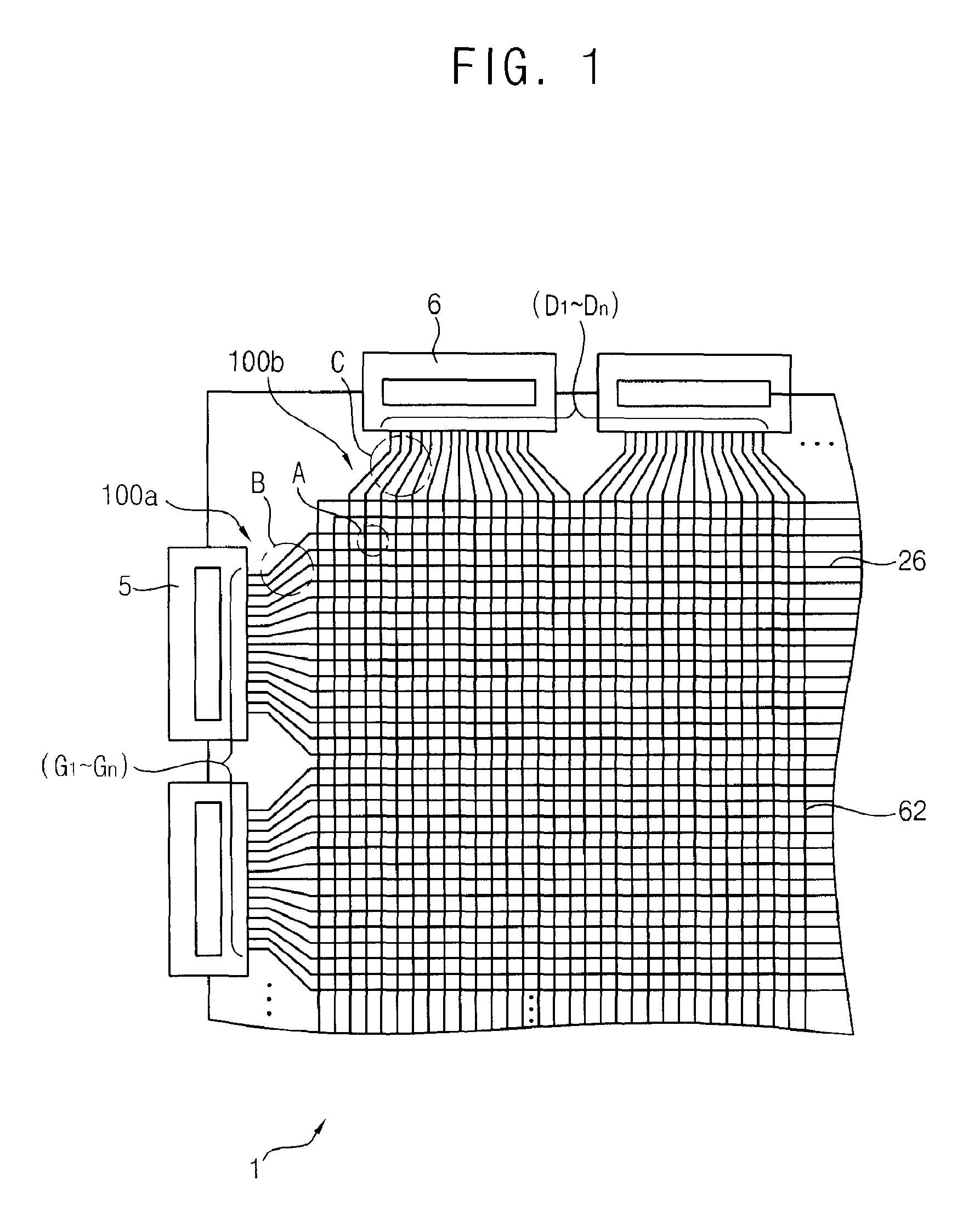 Fan-out, display substrate having the same and method for manufacturing the display substrate