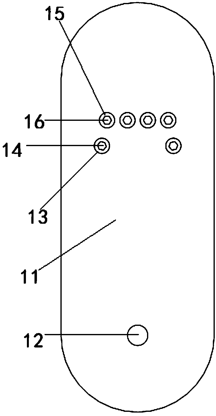 Pediatric transfusion fixing and adjusting mechanism