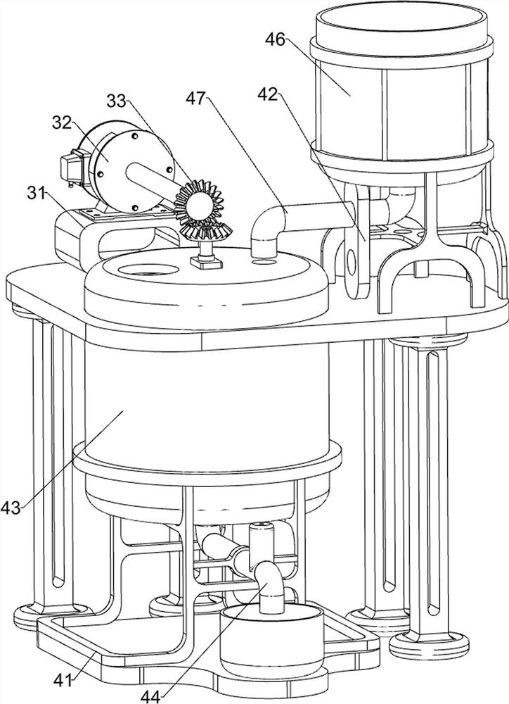 Bone wax mixing device for hemostasis in neurosurgery operation