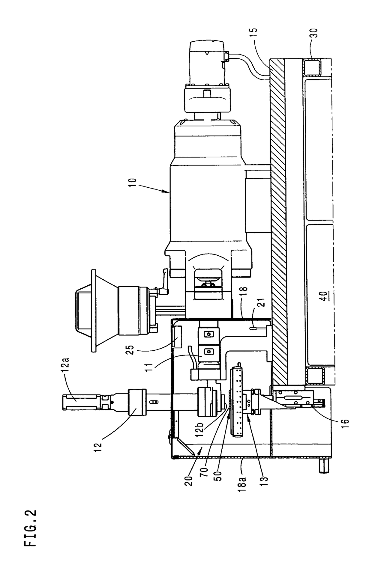 Device for the production of a three-dimensional object