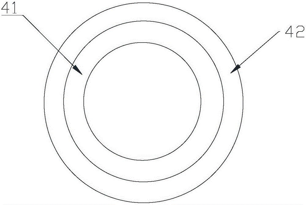 Large-caliber pump coupling metal hose