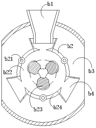 Three-way air pressure adjusting valve