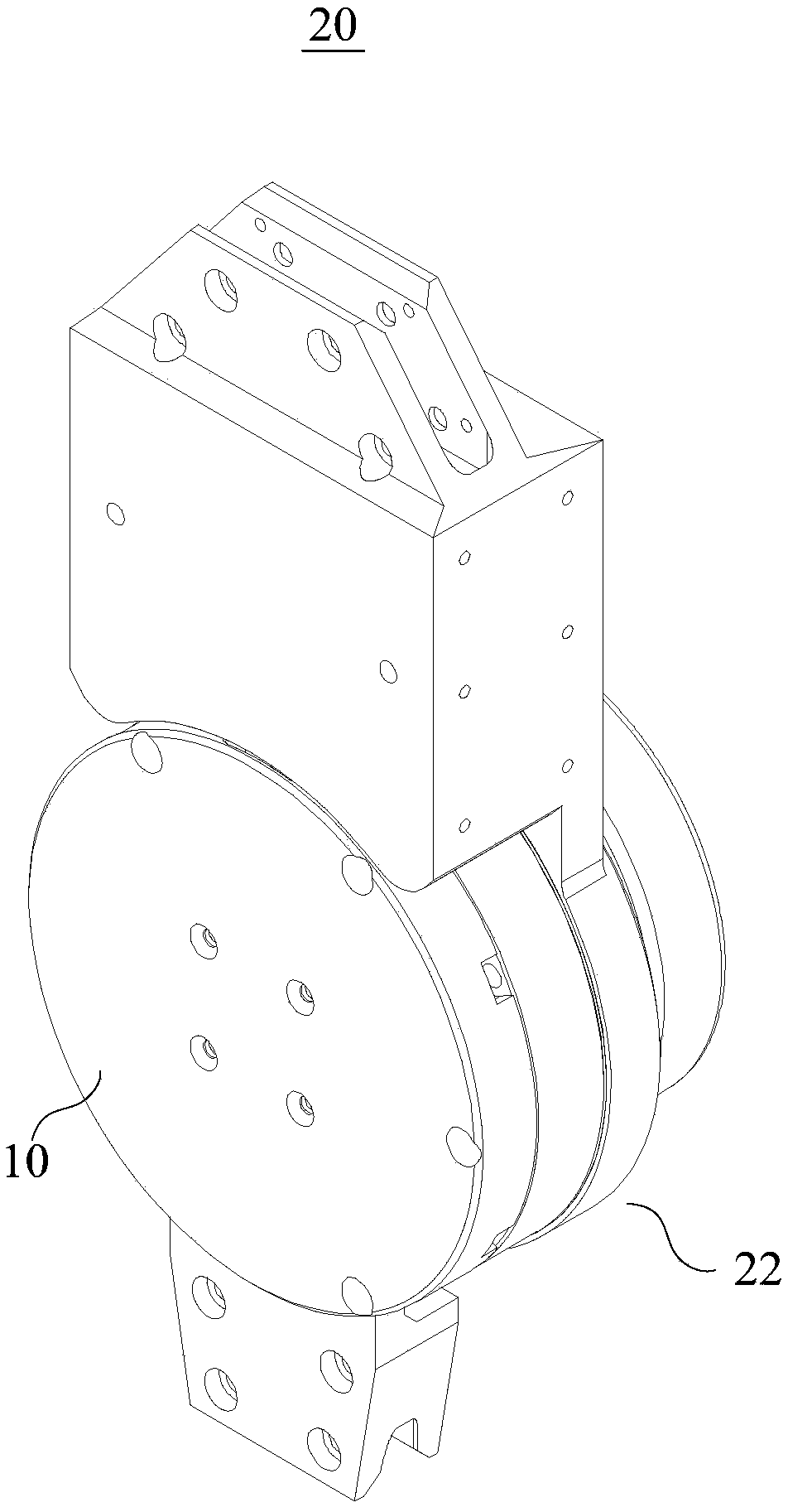 Exoskeleton robot, universal joint module and joint limit assembly thereof