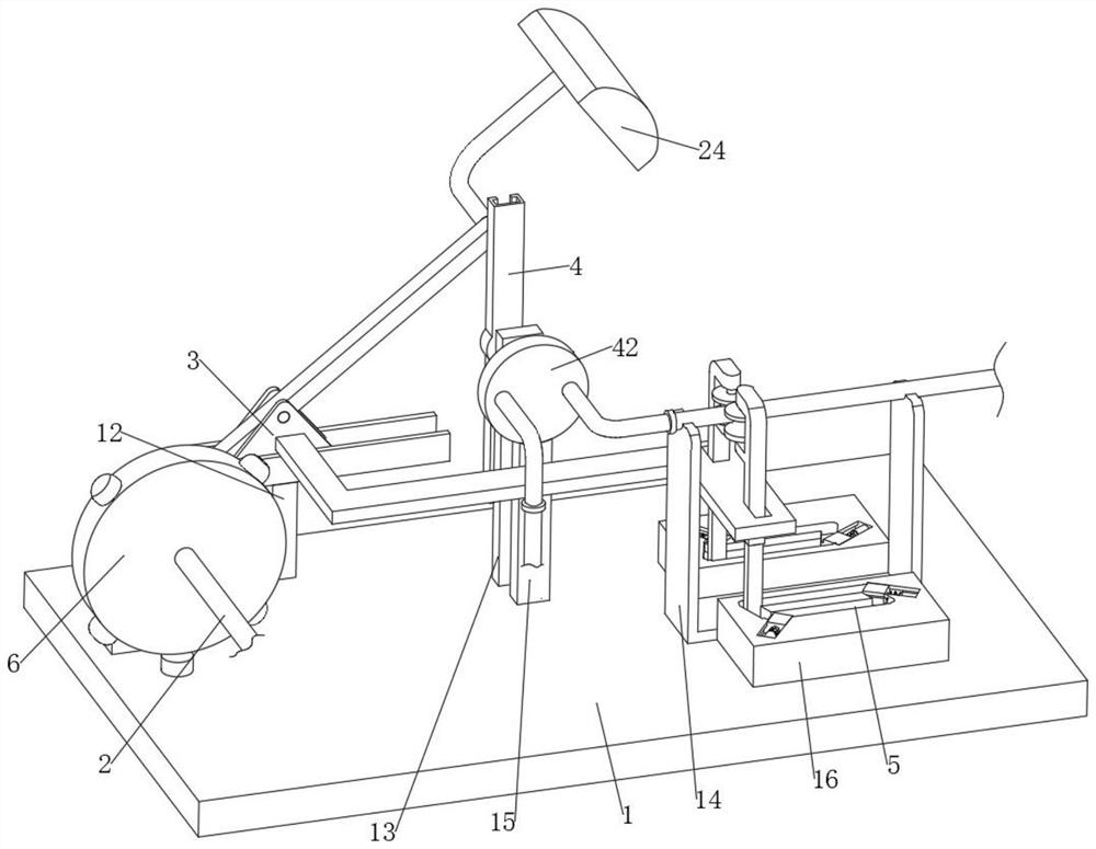 Urethral catheterization device for postoperative rehabilitation nursing