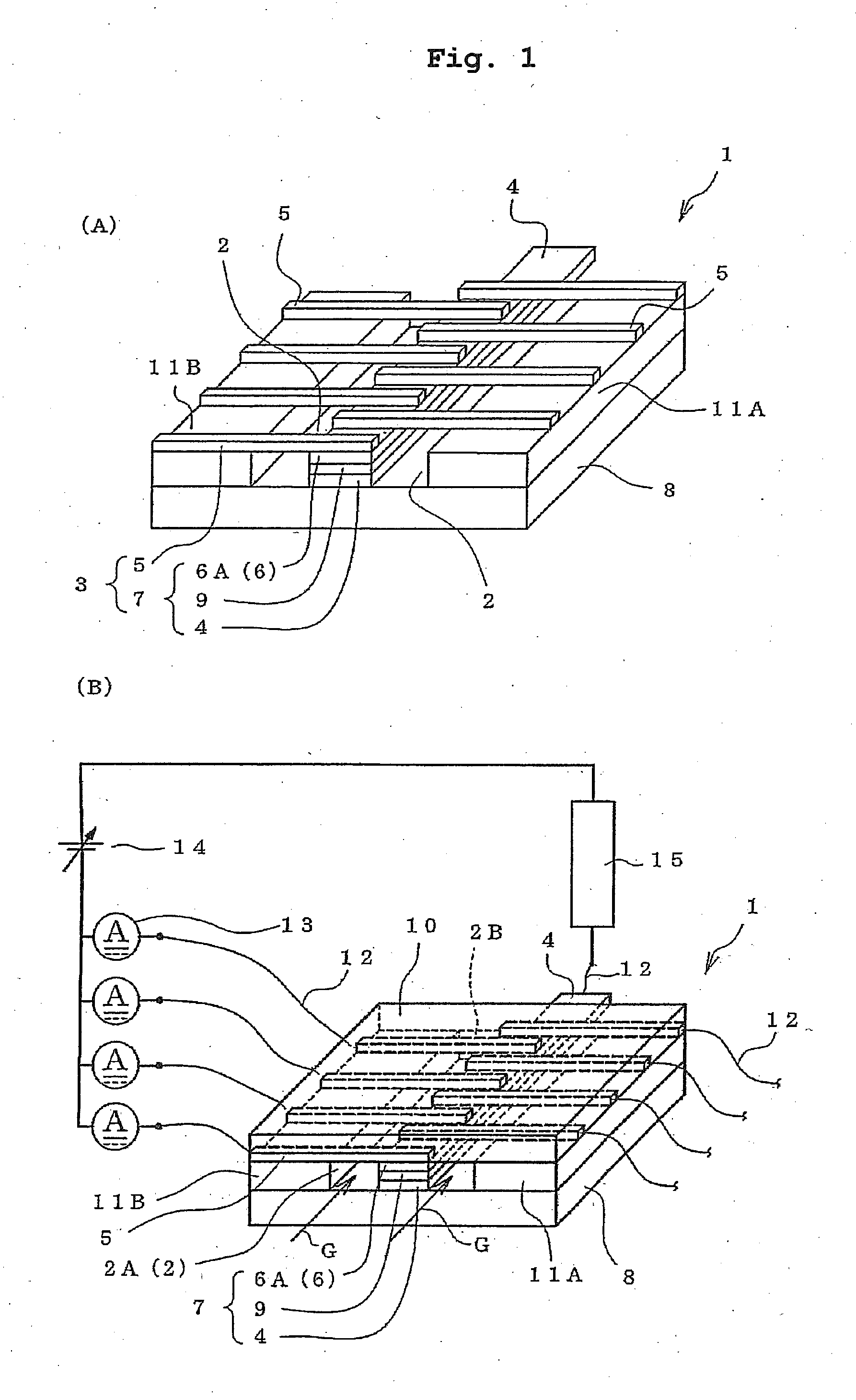 Gas sensor array, gas analysis method, and gas analysis system