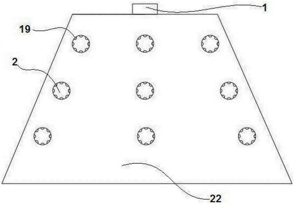 Breakwater with wave generator