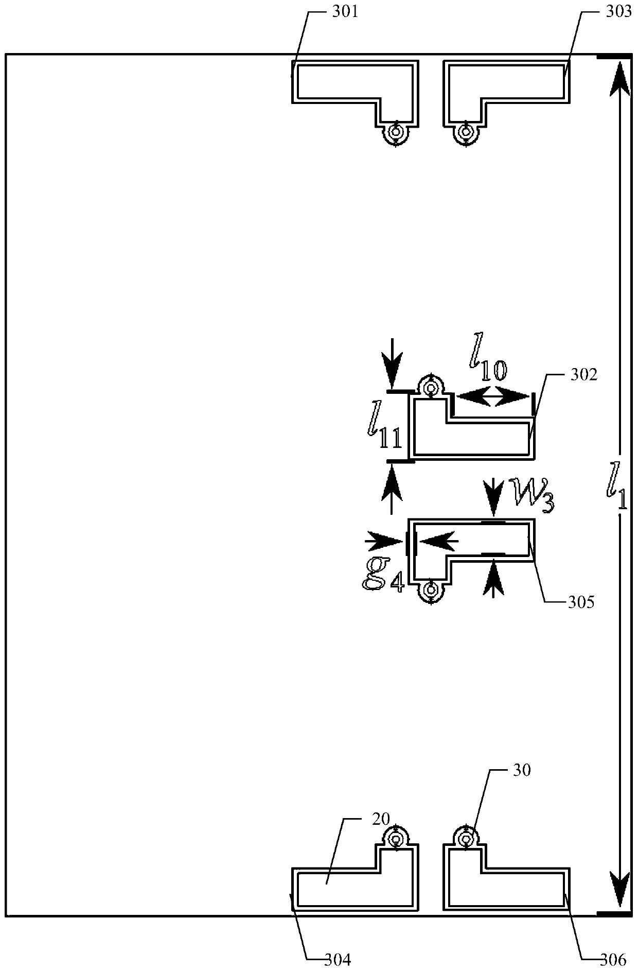 Nonreciprocal power divider and electromagnetic wave transmission device