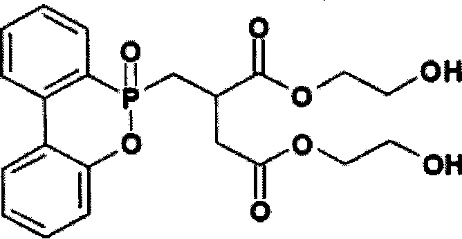 Coloured flame-retardant polypropylene fibre, preparation and use thereof