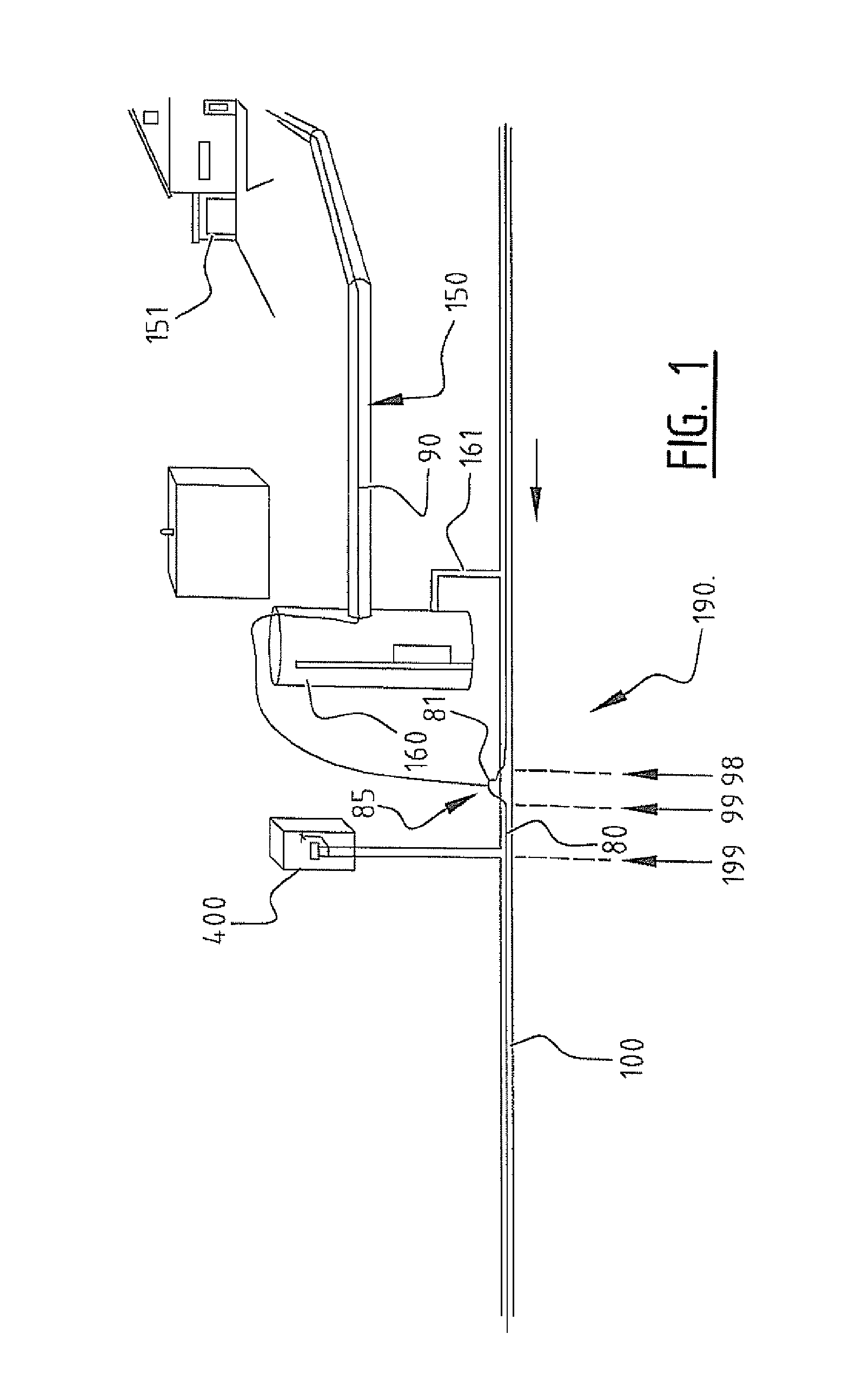 Optical Fiber Cable Installation in a Pressure Sewerage