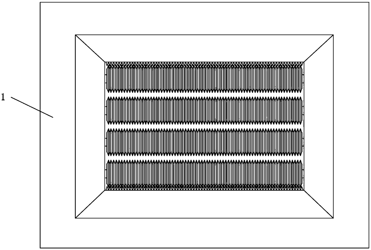 Raw material crushing device for mono-crystal furnace