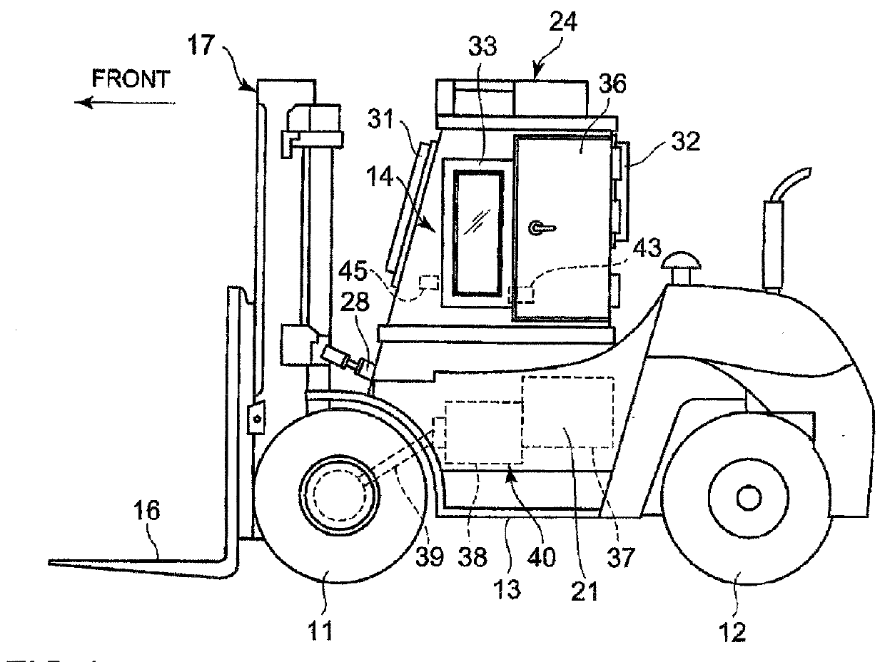 Manned vehicle and cabin structure thereof