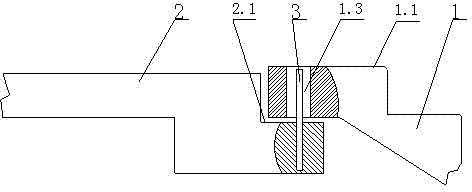 Method and structure for mounting precast reinforced concrete stairs