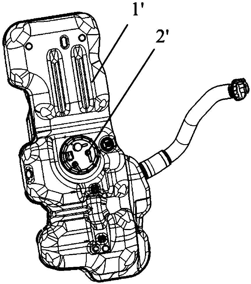 An opening control device for a commercial vehicle refueling port