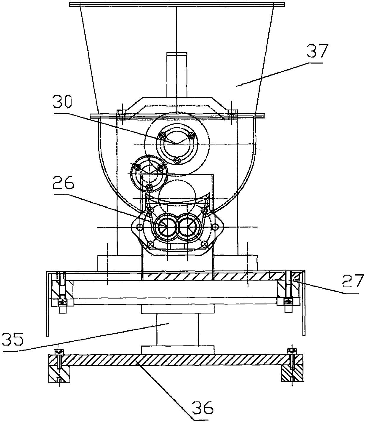 Continuous accurate powder weighing, metering and feeding system