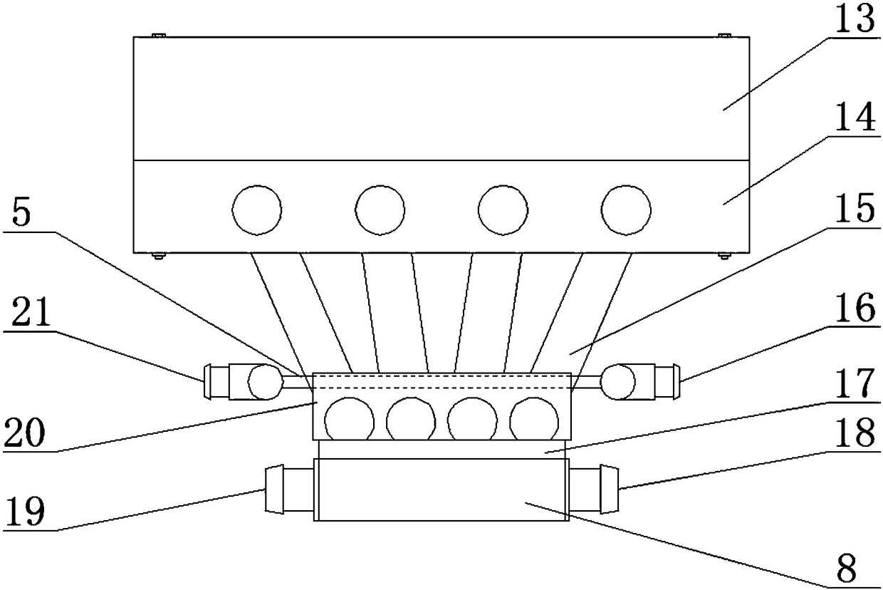 A fast constant temperature water preparation device