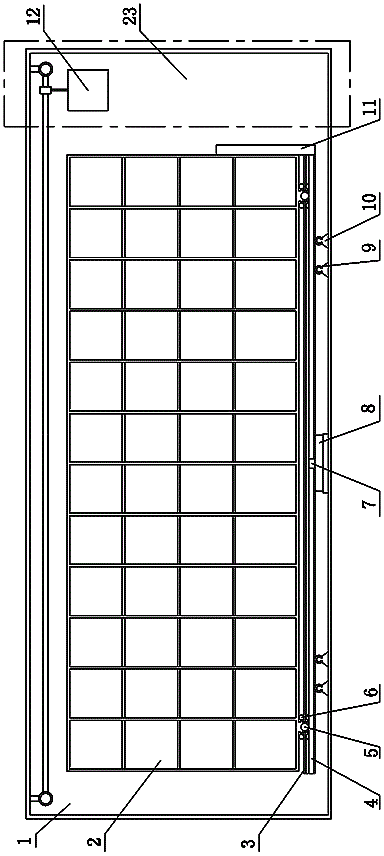 Intelligent express delivery distribution vehicle and use method thereof