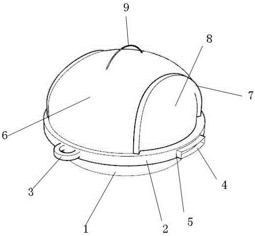 Portable barbecue device