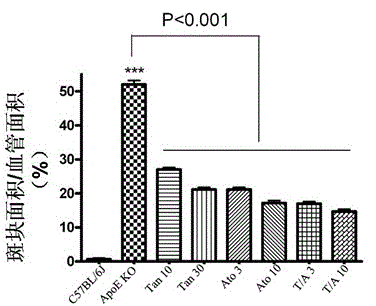 Medicinal composition for preventing and treating atherosclerosis