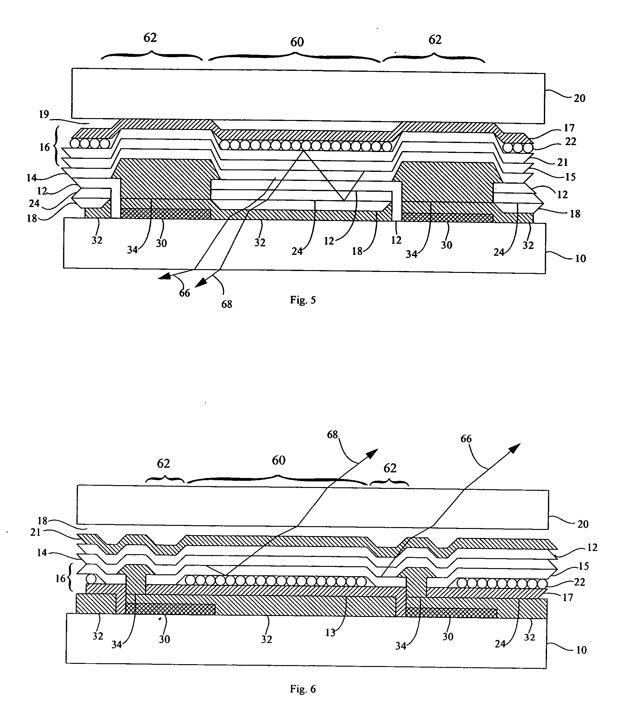 Composite electrode for light-emitting device