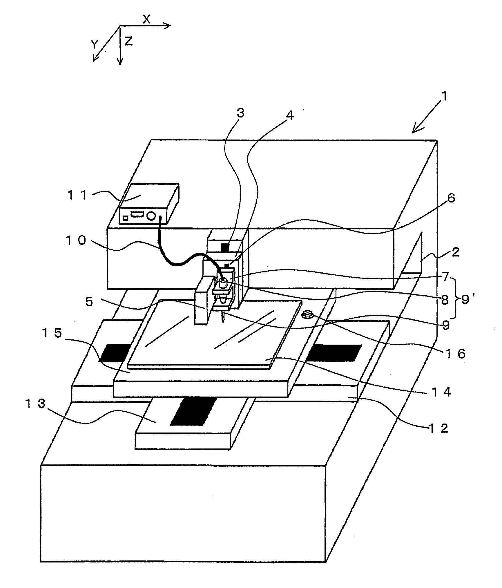 Method of adjusting nozzle clearance of liquid application apparatus, and liquid application apparatus