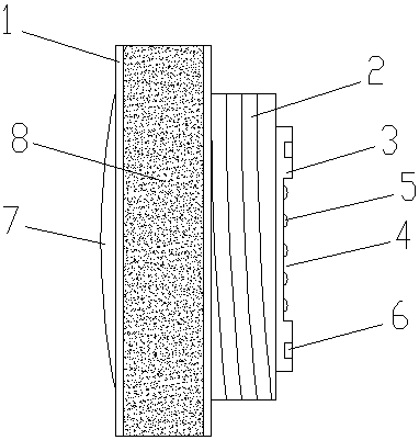 Anti-wear injection-molded cup lid