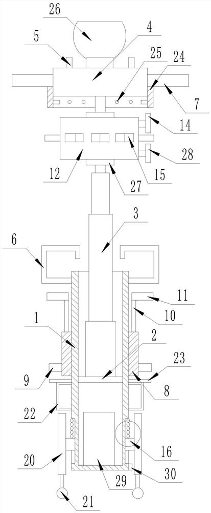 A retractable lifting medical infusion stand