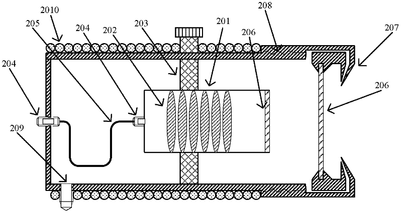 A through-beam type high temperature resistant smoke sensor and real-time detection method